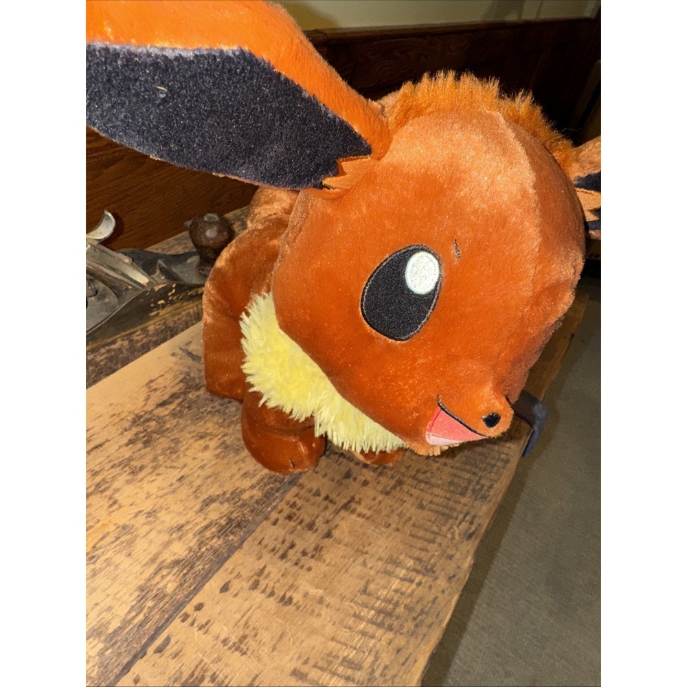 Build A‎ Bear Pokemon Eevee Plush BABW Standing 17" No Sound 2021 - Picture 8 of 13